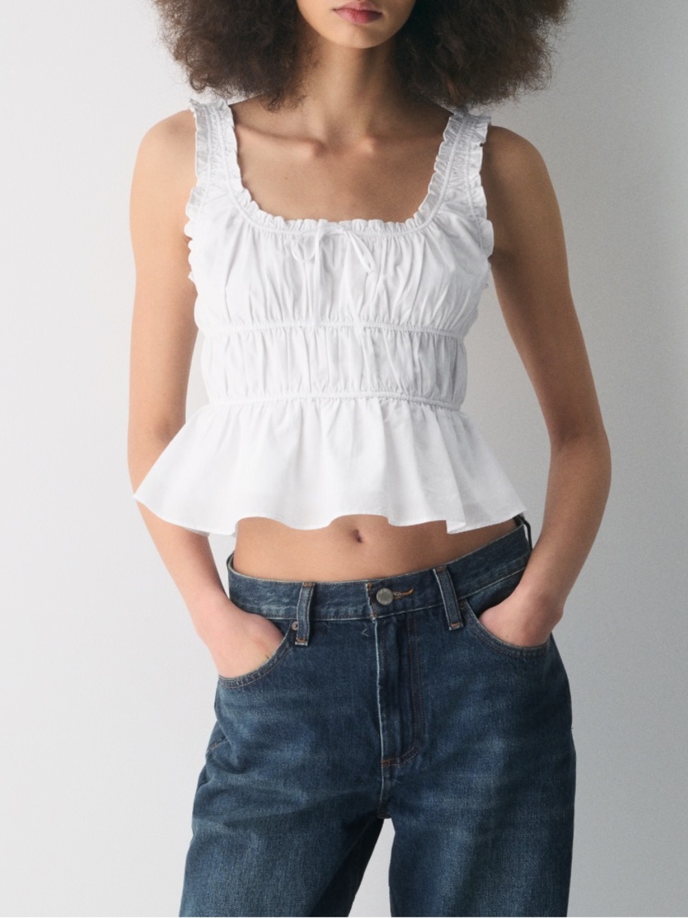 BRAND NEW WITH TAGS Aritzia Helena Poplin Top